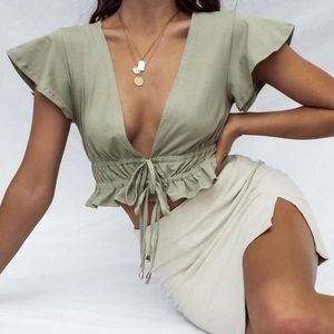 Princess Polly Jamison Reid Crop Top